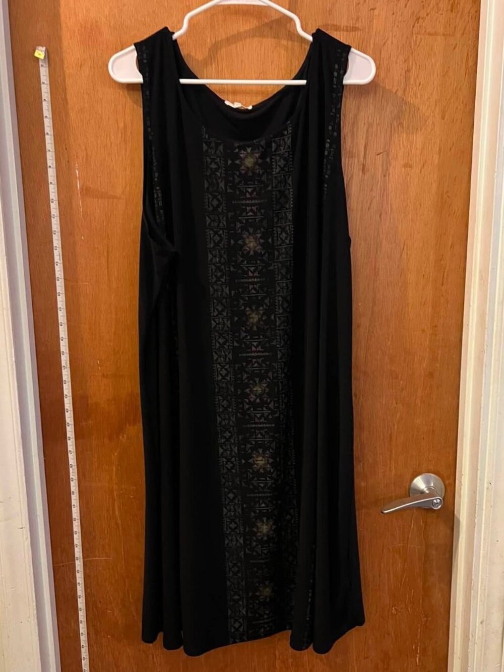 Size 3(3X) - Maurices - Black Sleeveless Midi Tank Dress